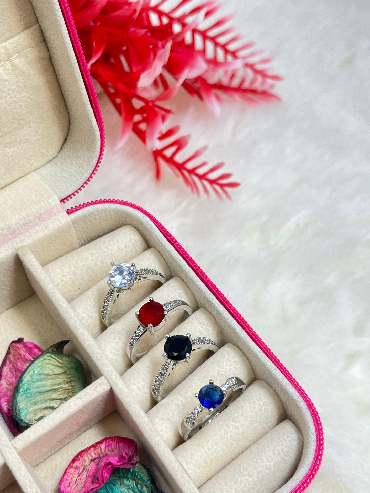 Diamond Shine Adjustable Ring