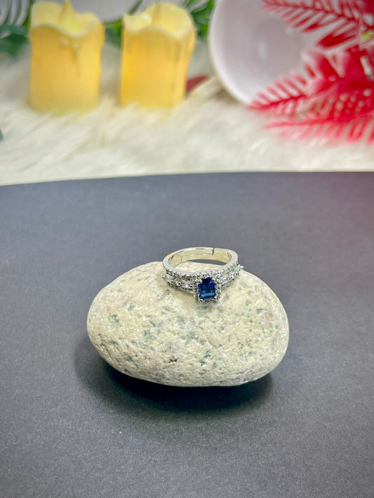 Ocean Shine Silver Ring